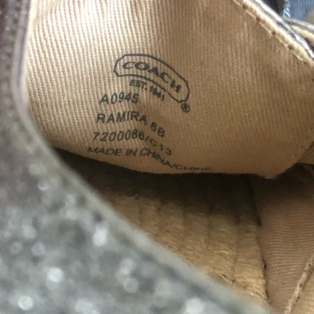 COACH Ramira Glitter Sneaker - Picture 6 of 6